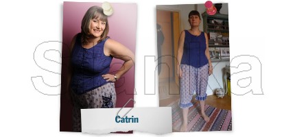 Catrin Före och efter Slanka, Catrin