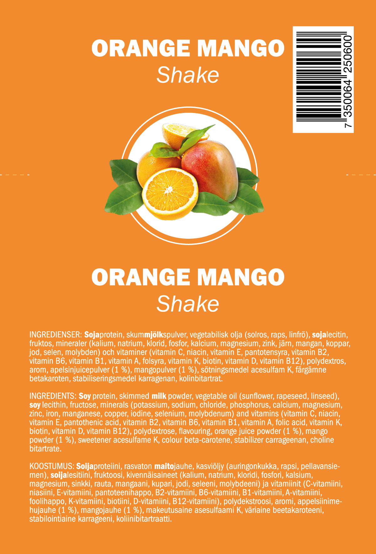 Orange mango